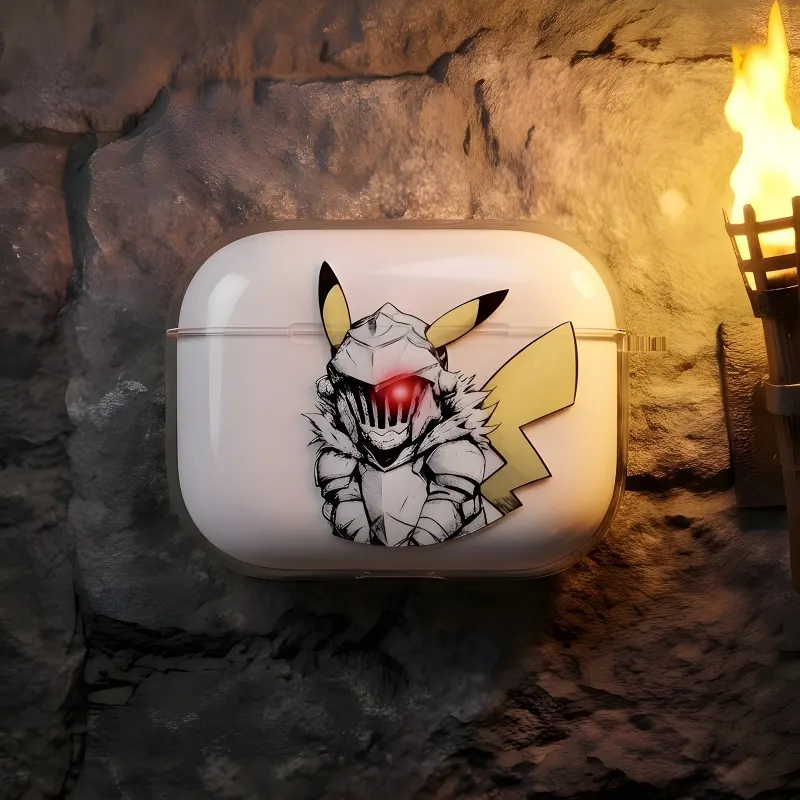 Pika Slayer (Goblin Slayer × Pokémon) Manga glowing eye case on AirPods Pro 2