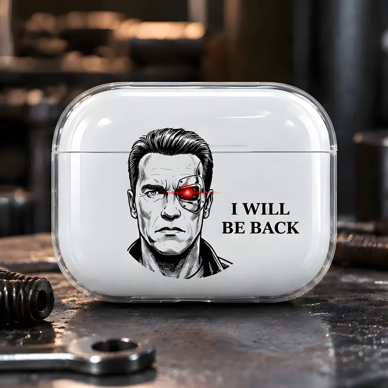 Terminator (The Terminator) Original glowing eye case on AirPods Pro 2
